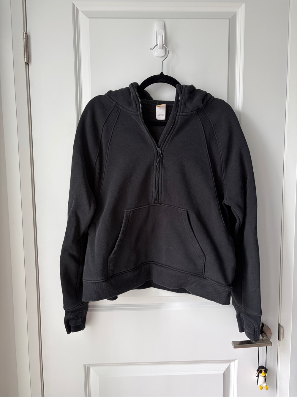 LOLE Black Half Zip Hoodie